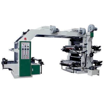 Factory Automatic Paper Roll Flexo Printing Machine
