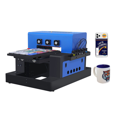 Phone Case.Card.Udisk.Mobile Power.Hairpin .personalized printing A3 auto inkjet printer UV printer for phone case metal bottle cup printing with tray free